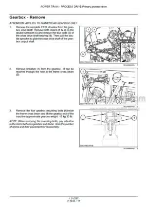 Photo 9 - Case RBX345 Repair Manual Round Baler 87617387