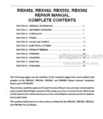 Photo 4 - Case RBX452 RBX462 RBX552 RBX562 Repair Manual Round Baler 87352306