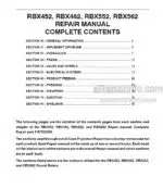 Photo 4 - Case RBX452 RBX462 RBX552 RBX562 Repair Manual Round Baler 87352306