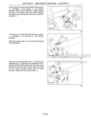 Photo 12 - Case RBX453 RBX463 RBX553 RBX563 Repair Manual Round Baler 87606508