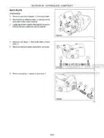 Photo 2 - Case RD132 Repair Manual Disc Mower Conditioner Header 87755424