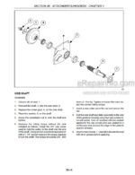Photo 5 - Case RD132 Repair Manual Disc Mower Conditioner Header 87755424