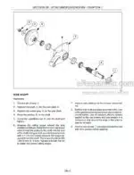 Photo 5 - Case RD162 RD182 Service Manual Disc Auger Header 84207374