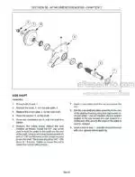 Photo 5 - Case RD162 RDX181 Repair Manual Disc Header 87755425