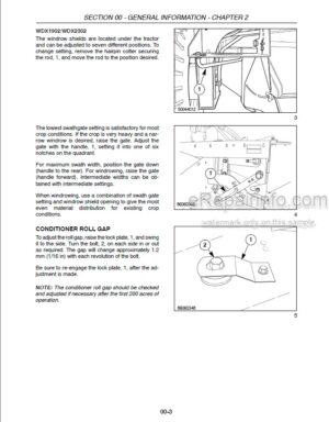 Photo 12 - Case RDX131 Repair Manual Disc Header 87385467