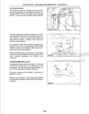 Photo 11 - Case RDX131 Repair Manual Disc Header 87385467