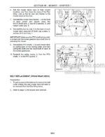 Photo 2 - Case RR144 RR180 RR204 Repair Manual Flex Wing Finish Mower 87757972