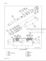 Photo 5 - Case RS451 RS551 RS561 RS561 Auto Cycle Service Manual Round Baler 6-11000R0