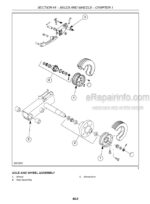 Photo 6 - Case SC101 Service Manual Pivot Torque Frame 84207376