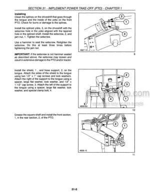 Photo 7 - Case SMX91 Repair Manual Mower Conditioner 86630606