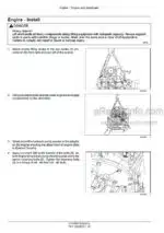 Photo 2 - Case SR130 SR160 Alpha Series Tier 4B Final Service Manual Skid Steer Loader 47711585