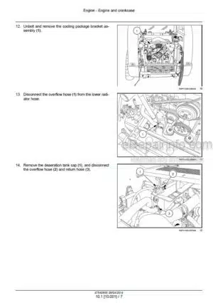 Photo 9 - Case SR220 SR250 SV250 SV300 TR320 TV380 Alpha Series Tier 4A Service Manual Skid Steer And Compact Track Loader 47540695