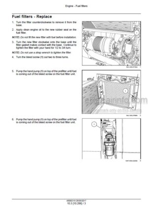 Photo 4 - Case SR270 SV340 TR340 TV380 Alpha Series Tier 4B Final Service Manual Skid Steer And Compact Track Loader 48060319