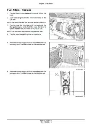 Photo 12 - Case SR270 SV340 TR340 TV380 Alpha Series Tier 4B Final Service Manual Skid Steer And Compact Track Loader 48060319