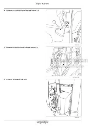 Photo 1 - Case SR210 SR240 SV280 TR270 TR310 Alpha Series Tier 4B Final Stage IV Service Manual Compact Track And Skid Steer Loader 47683916