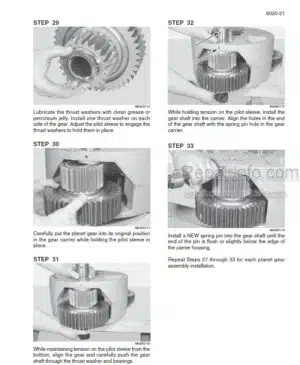 Photo 8 - Case 250 280 310 340 380 Magnum Rowtrac CVT Tier 4B Service Manual Tractor 48115453