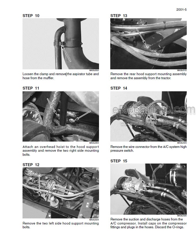 Photo 1 - Case STX275 STX325 STX375 STX425 STX450 Steiger Service Manual Tractor