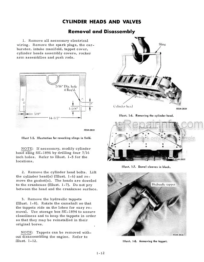 Photo 1 - Case V304 V345 V392 Service Manual Engine And Fuel System GSS1402