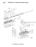 Photo 5 - Case V800 Service Manual Diesel Engine GSS14681