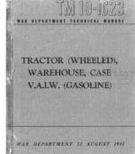 Photo 4 - Case VAIW3 VAIW4 Technical Manual Tractor TM10-1623