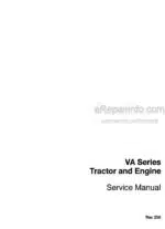 Photo 4 - Case VA VAS VAI VAH Series Service Manual Tractor 258