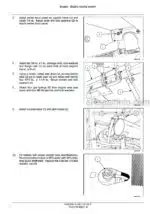 Photo 2 - Case WD1203 Service Manual Self Propelled Windrower 47487698