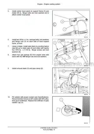 Photo 9 - Case WD1203 Service Manual Self Propelled Windrower 47487698