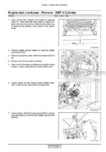 Photo 2 - Case WD1204 Tier 3 Service Manual Self Propelled Windrower 47904529