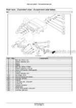 Photo 3 - Case WD1204 Tier 3 Service Manual Self Propelled Windrower 48126546
