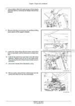 Photo 2 - Case WD1504 Tier 4B Final Service Manual Self Propelled Windrower 47824877