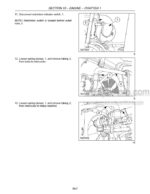 Photo 2 - Case WD1903 WD2303 Repair Manual Self Propelled Windrower 87738738