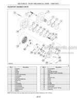 Photo 6 - Case WD1903 WD2303 Repair Manual Self Propelled Windrower 87738738