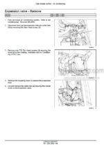 Photo 2 - Case WD1904 WD2304 Tier 3 Service Manual Self Propelled Windrower 47904532
