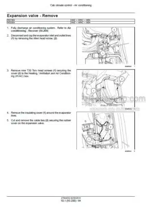 Photo 7 - Case MDX21 MDX31 MDX41 Repair Manual Disc Mower 87392143