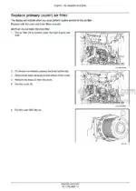 Photo 2 - Case WD1904 WD2304 Tier 3 Service Manual Self Propelled Windrower 48143358