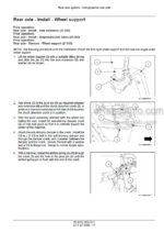 Photo 2 - Case WD2104 WD2504 Tier 4B Final Service Manual Self Propelled Windrower 48126554