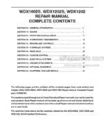 Photo 4 - Case WDX1002S WDX1202S WDX1202 Repair Manual Self Propelled Windrower 87580753