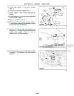 Photo 2 - Case WDX1002S WDX1202S WDX1202 Repair Manual Self Propelled Windrower 87580753