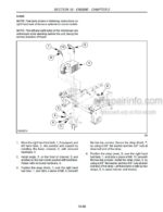 Photo 6 - Case WDX1002S WDX1202S WDX1202 Repair Manual Self Propelled Windrower 87580753