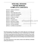 Photo 4 - Case WDX1902 WDX2302 Repair Manual Self Propelled Windrower 87579338