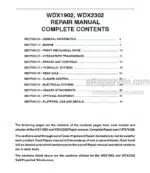 Photo 4 - Case WDX1902 WDX2302 Repair Manual Self Propelled Windrower 87579338