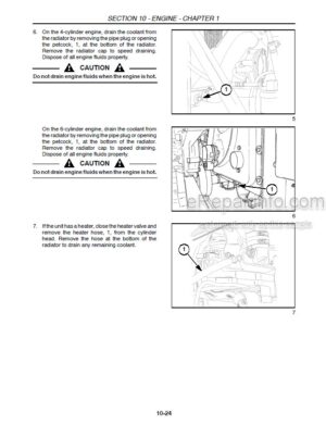 Photo 1 - Case WDX901 WDX1101 WDX1701 Repair Manual Self Propelled Windrower 86630611