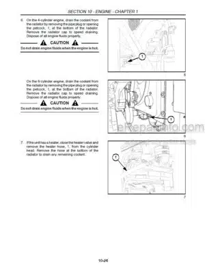 Photo 1 - Case WDX901 WDX1101 WDX1701 Repair Manual Self Propelled Windrower 86630611