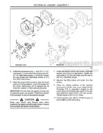 Photo 6 - Case WDX901 WDX1101 WDX1701 Repair Manual Self Propelled Windrower 86630611