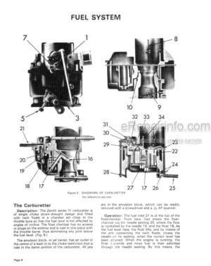 Photo 5 - David Brown Service Manual 3 Cylinder Gasoline Engine For 3800 4600 Selematic Livedrive Tractor TP665