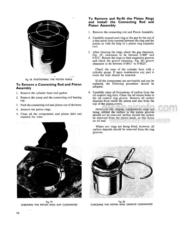 Photo 1 - David Brown Cropmaster 30C 30D 25 25D 900 Service Repair Manual Tractor 9-38108