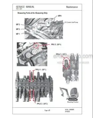 Photo 7 - Gehl 418 418T Service Manual Wheel Loader 50940186