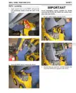 Photo 2 - Gehl 1640E Mustang 2012 Service Manual Skid Steer Loader 917400