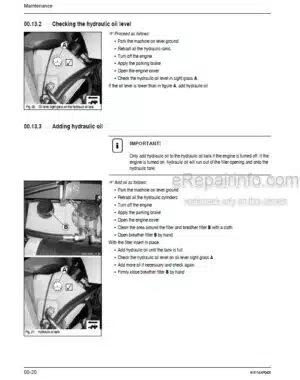 Photo 8 - Gehl 280 Service Manual All Wheel Steer Loader 918114