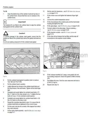 Photo 1 - Gehl 418 418T Service Manual Wheel Loader 50940186